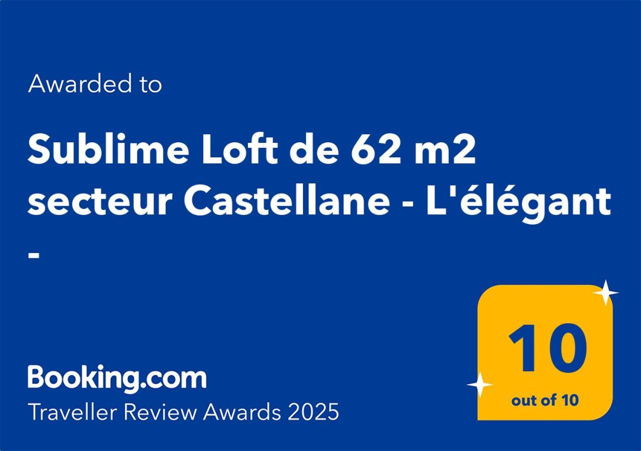 Sublime Loft De 62 M2 Secteur Castellane - L'Elegant - Appartement Marseilles Buitenkant foto